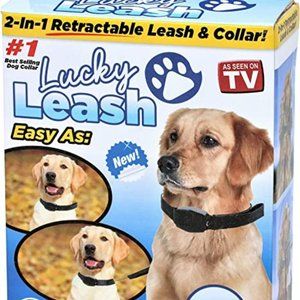 Lucky Leash Dog Leash and Collar S/Medium